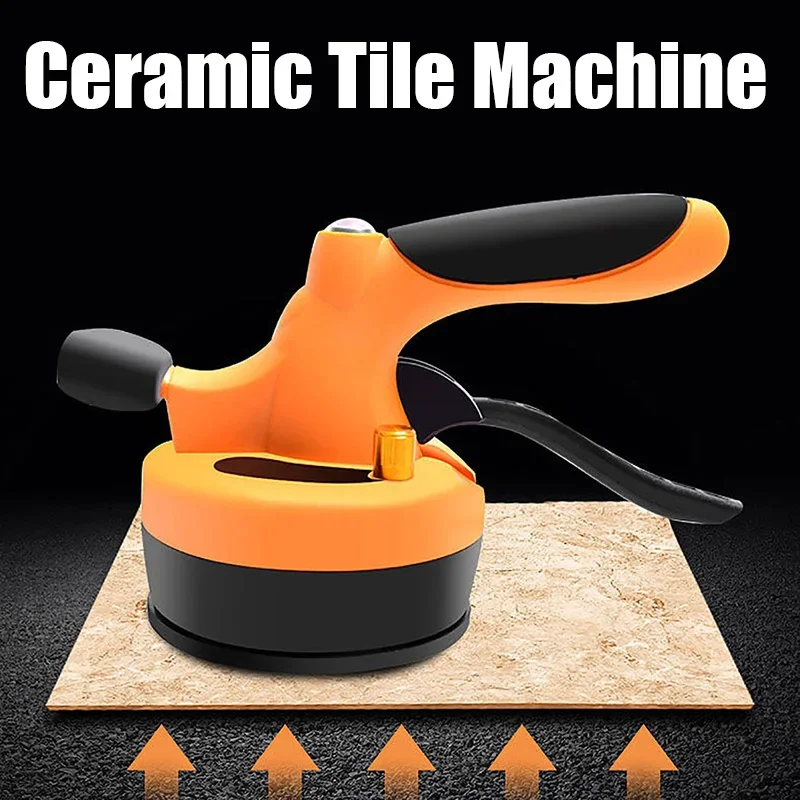 Rechargeable Ceramic Tile Machine Tools LED Professional Lighting Machine Tile Wall Tile Marble Power Tool Vibrator US/EU