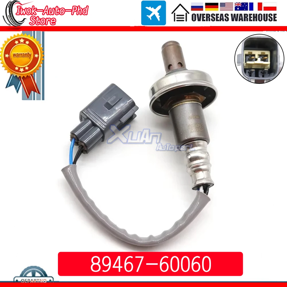 

XUAN Upstream Front Air Fuel Ratio Lambda O2 Oxygen Sensor 89467-60060 for Toyota FJ Cruiser 4Runner 4.0L 10-13 24833 234-9101
