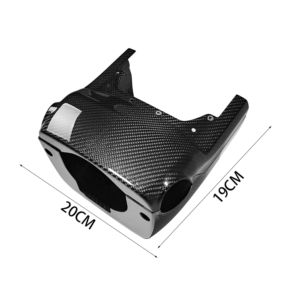 For Toyota GR86 For Subaru BRZ 2022up Real Dry Carbon Steering Column Protective Cover Car Accessories