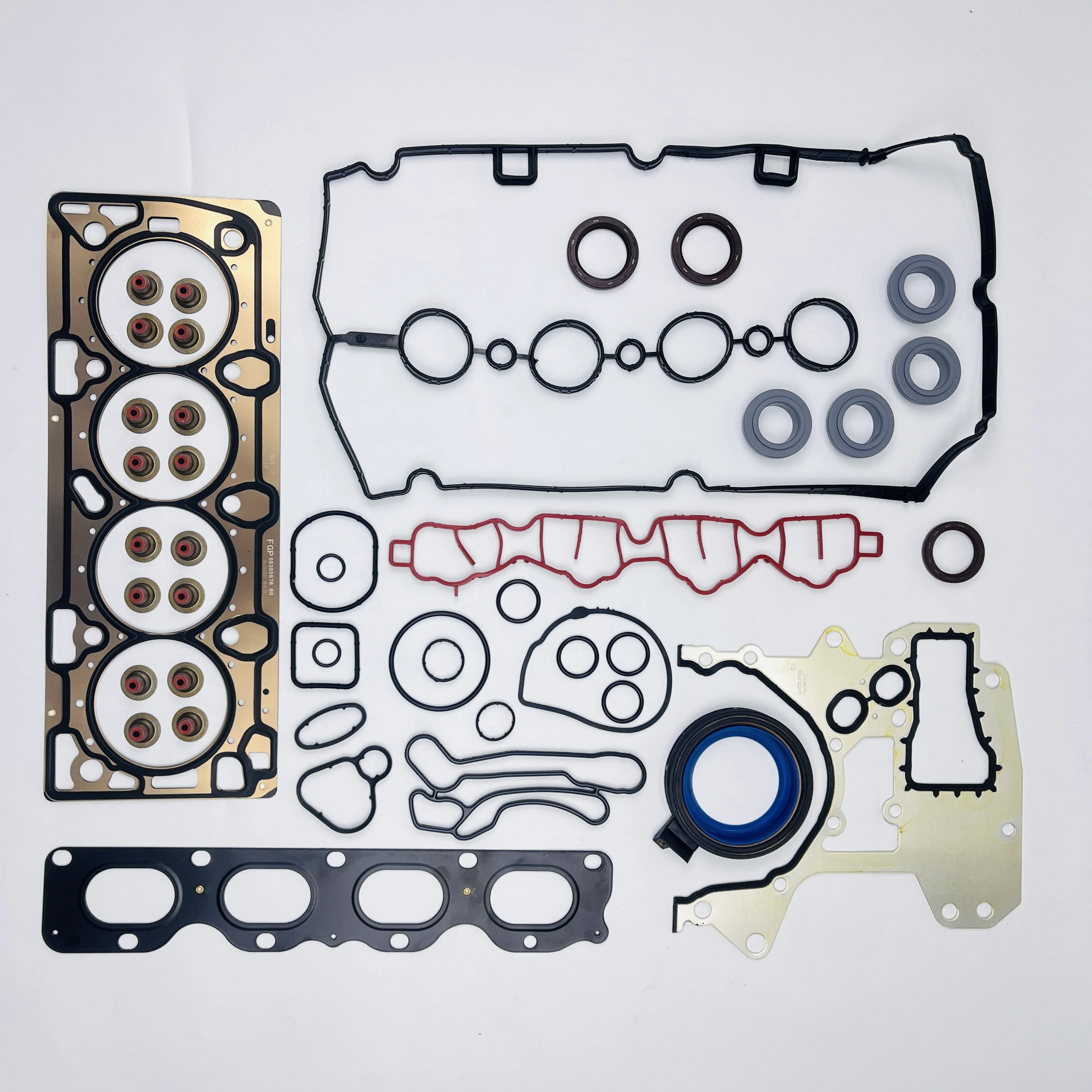 Engine cylinder  gasket set OEM# 55568528 for Chevrol Cruze/ AVeo Opel Astra Corsa Insignia car 1.6 1.8   3 layers of stainless