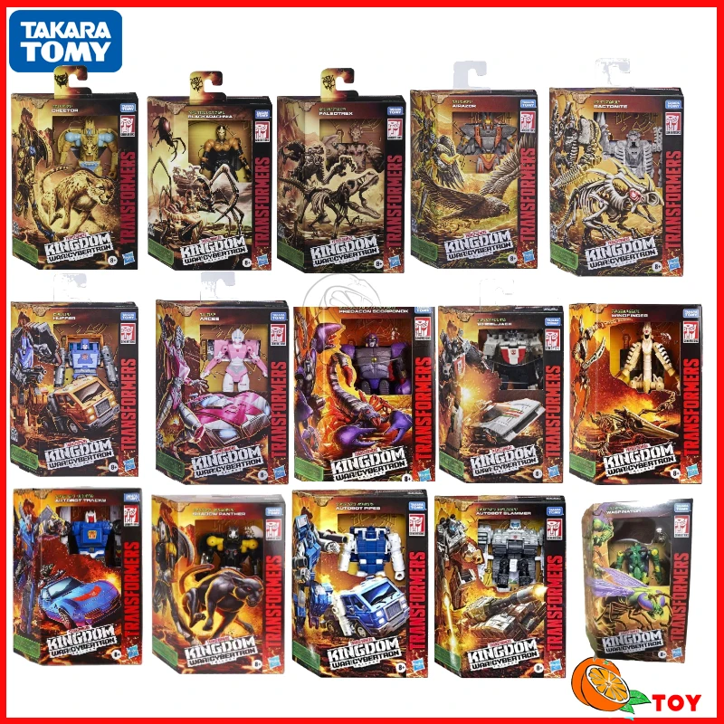 In stock Takara Tomy Transformers toys Kingdom WFC-K1-K43 Class D Model Robot Collection Action Figures Toys Gifts Hobby