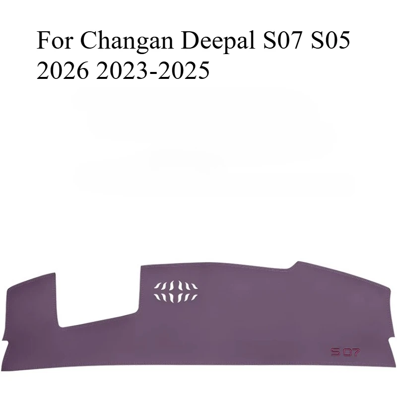 

For Changan Deepal S07 S05 2026 2023-2025 Dashboard Mat Styling Trim Interior UV Protection Anti-Dirt Light-Proof Mat Stickers