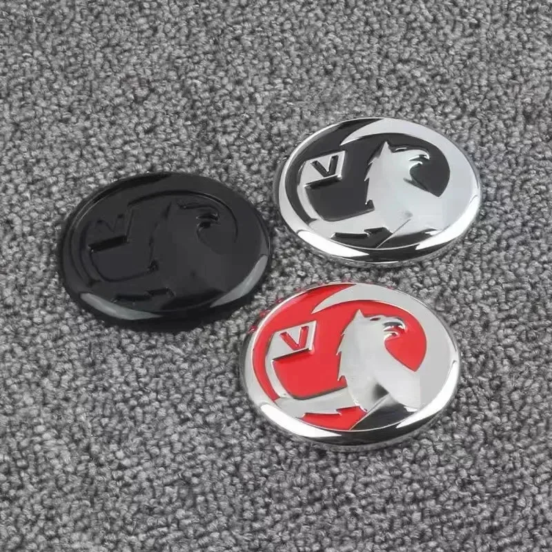 3D Metal Vauxhall Logo Car Fender Emblem Rear Tail Trunk Badge Stickers For Opel Corsa Mokka Astra Cascada Adam Insignia Meriva