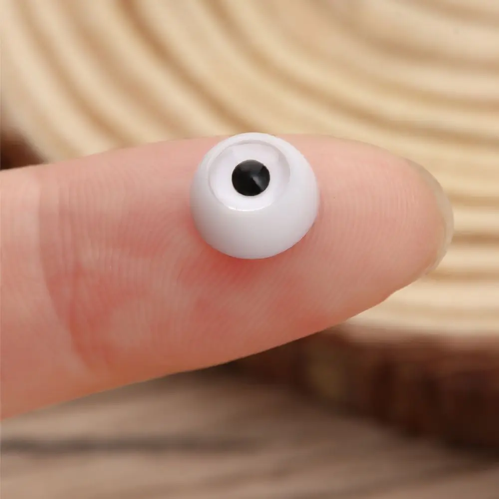 1Set 8~26mm Round Acrylic Doll Eyes Eyeball DIY Sticking Mud Clay Dolls Safety Eye Toys High Quality Toy Accessories