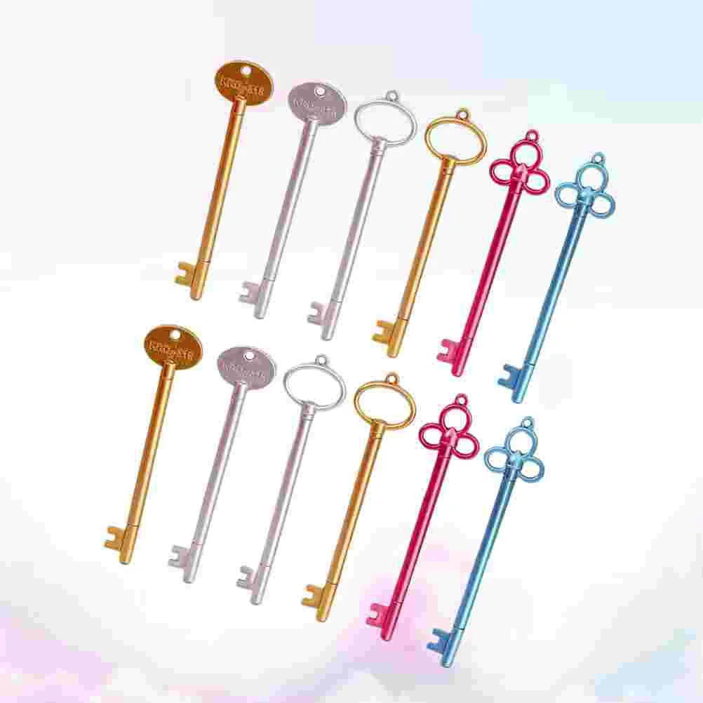 15 Pcs Aesthetic Press Pens Mini Cute Signature Fountain Key Gel Creative Fashion