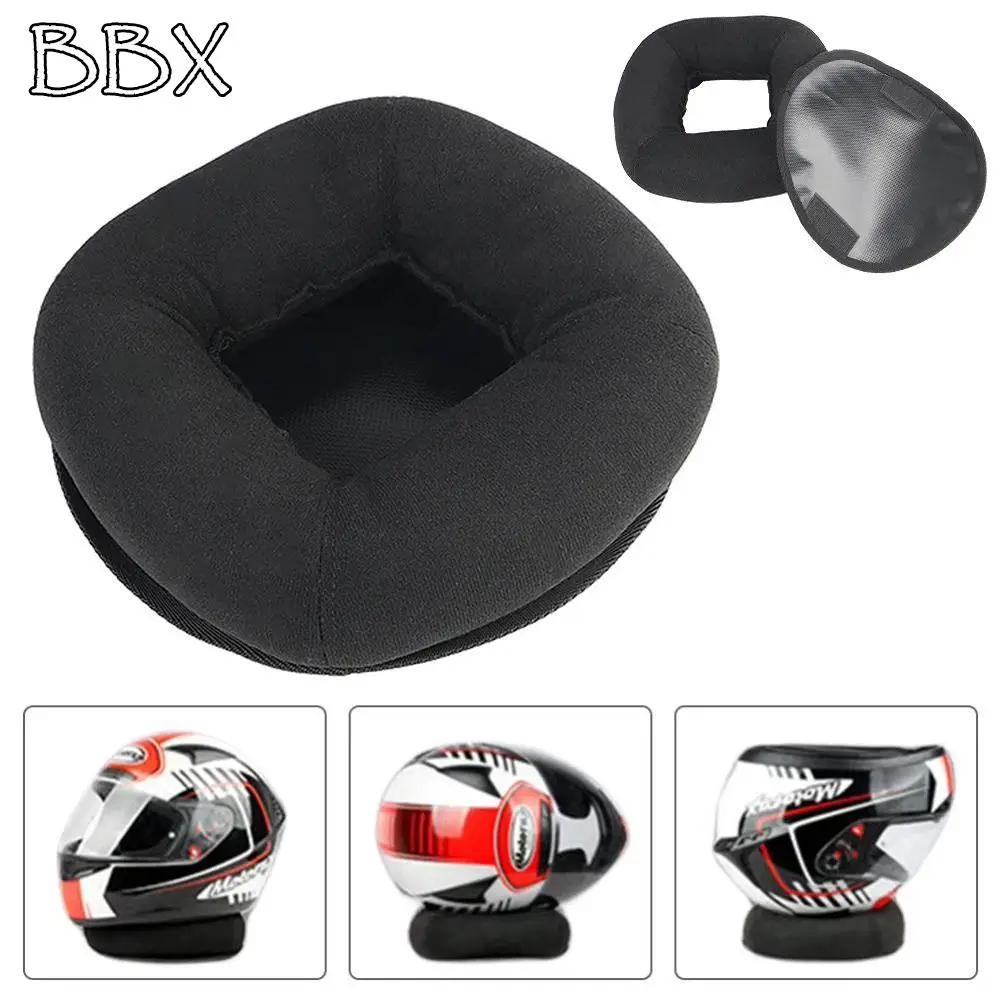 

Non-slip Motorcycle Helmet Stand Universal Hollow Helmets Support Cushion Base Anti-scratch Ventilate