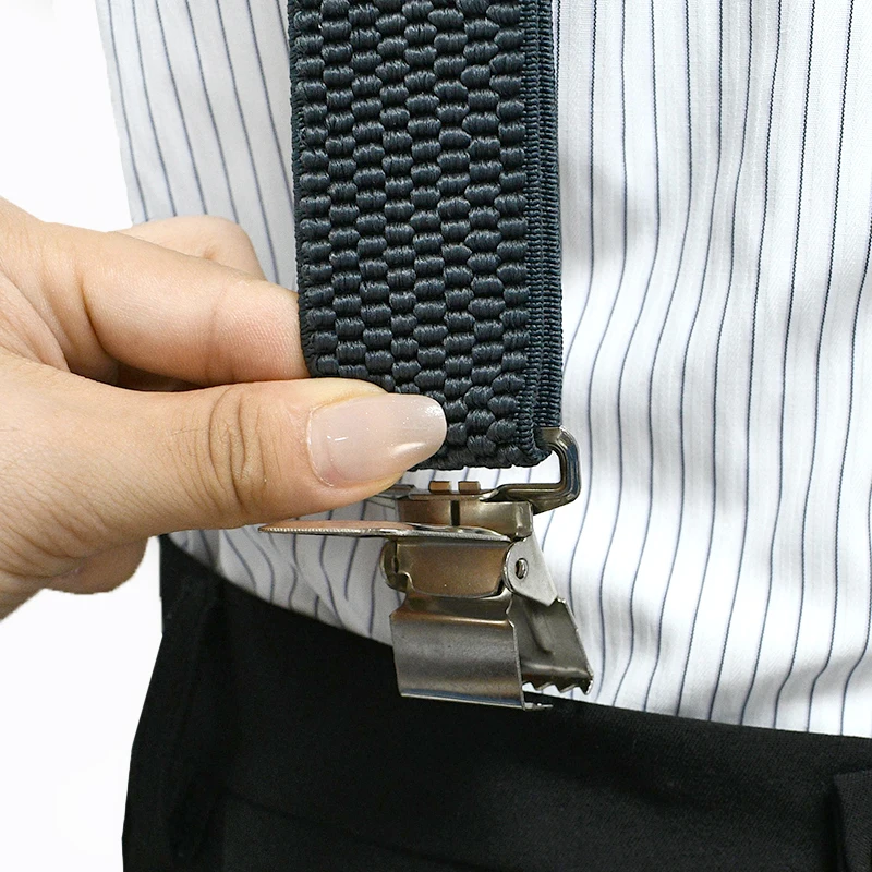 1 قطعة 3.5*120 سنتيمتر الكبار الرجال الحمالات 4 مقاطع حزام مطاط تسخير رجل الأقواس X-نوع الذكور حزام رياضي السراويل الشماعات اكسسوارات