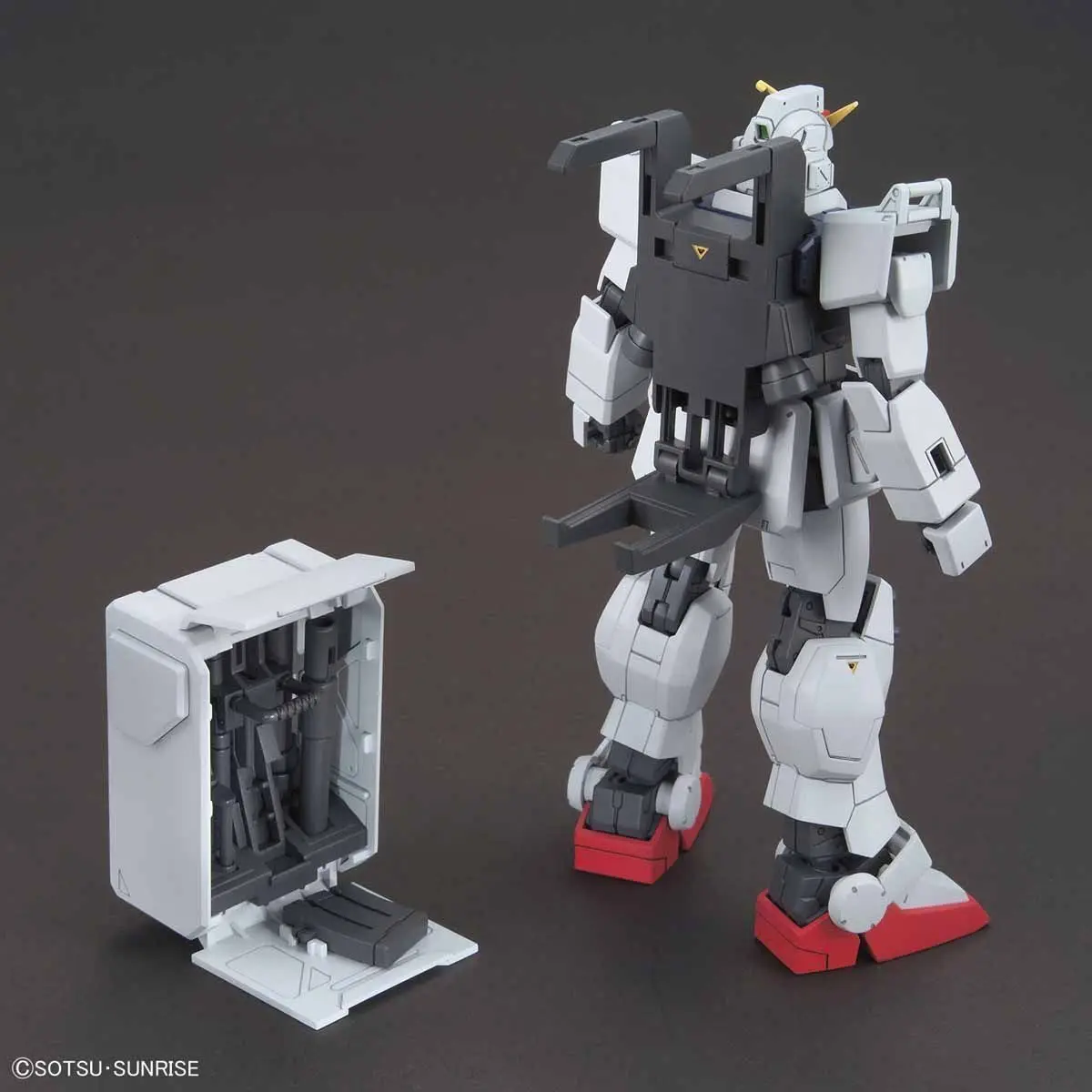 

Bandai Hguc 210 1/144 08Ms Team Rx-79G Ground Combat Gundam Rebirth Version Assembly Model Echa Warrior Model Figurine Puzzle