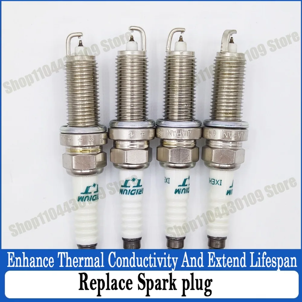

1/4pcs IXEH20TT-4711 Dual Iridium Spark Plugs For Nissan Toyota Subaru Teana 2.0L 2.5L Renault Peugeot Mazda IXEH20TT 4711