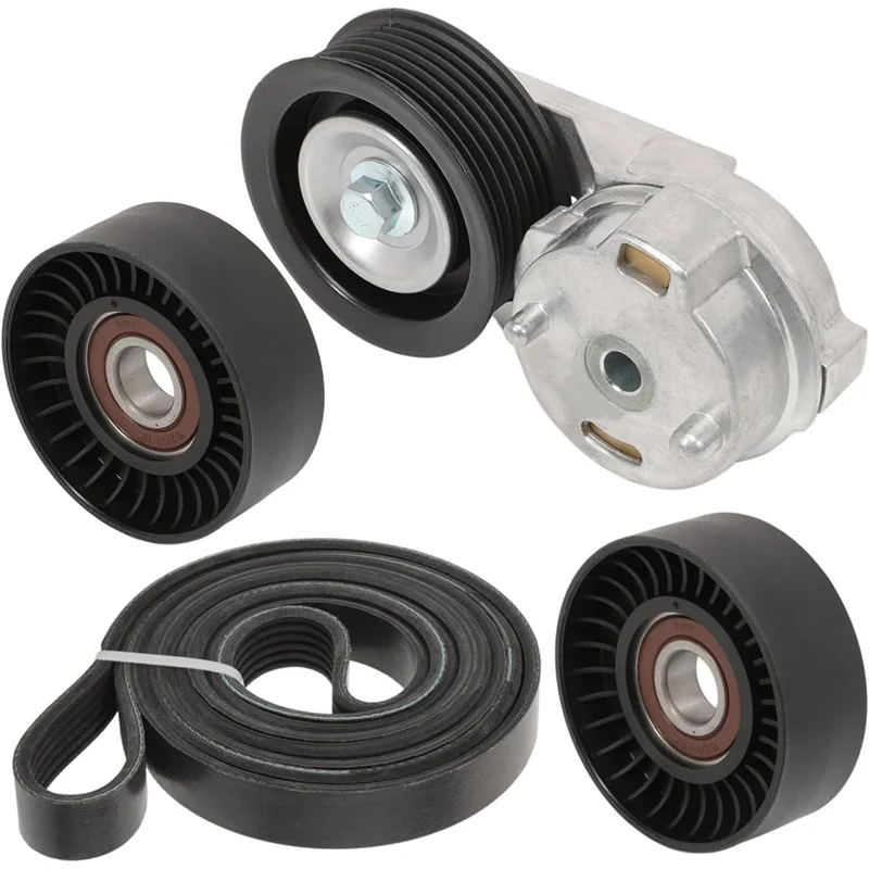 

38382 Drive Belt Tensioner Pulley Assembly Kit For Dodge Ram 1500 2500 3500 2003-2008-Fits 53032130AA 53032130AC 38058