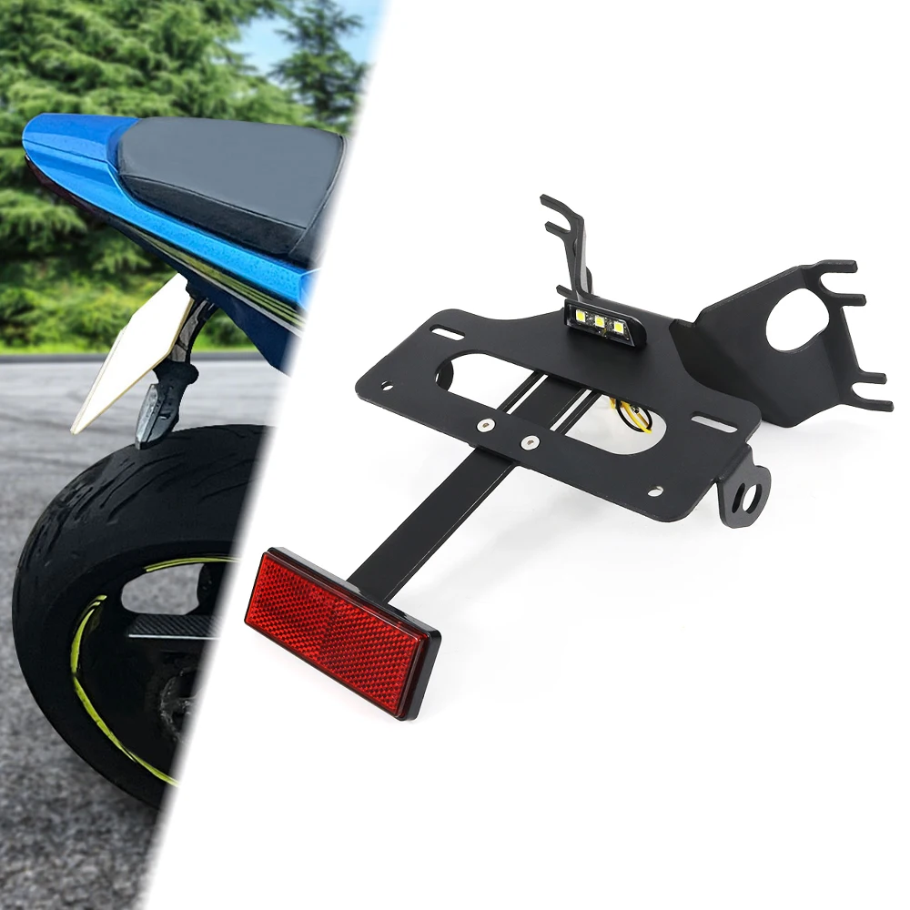 

Mortorcycle License Plate Holder Bracket For Suzuki GSX-R1000 GSX-R1000RZ GSX-R1000R Rear Tail Tidy Fender Eliminator kit