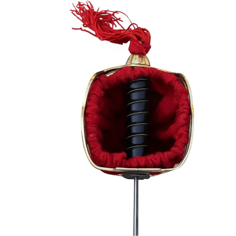 Espada larga escocesa do século 16 com cesta de latão