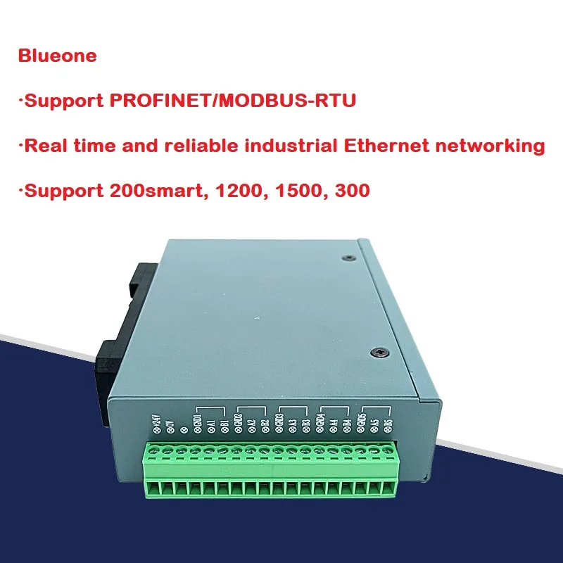 7-way bus PN gateway Profinet to Modbus485 RTU gateway 11 way synchronous acquisition speed is fast without programming