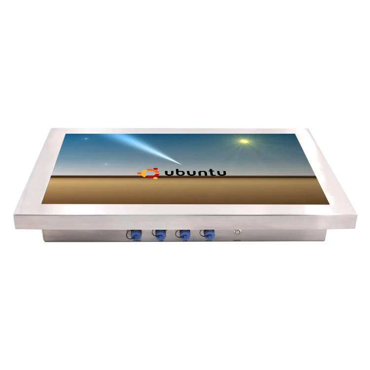 21 Inch IP67 IP69K Waterproof Shockproof Touch Screen Monitor For Kitchen Cabinet Kiosk