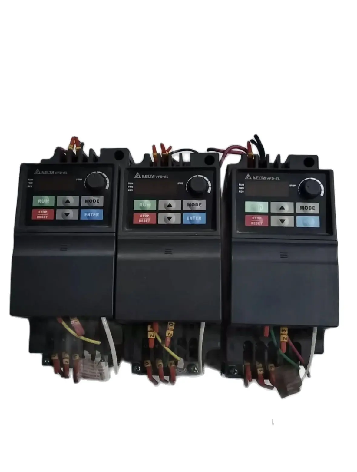 Original Delta inverter VFD007EL21A 0.75KW 220V second-hand test function is normal