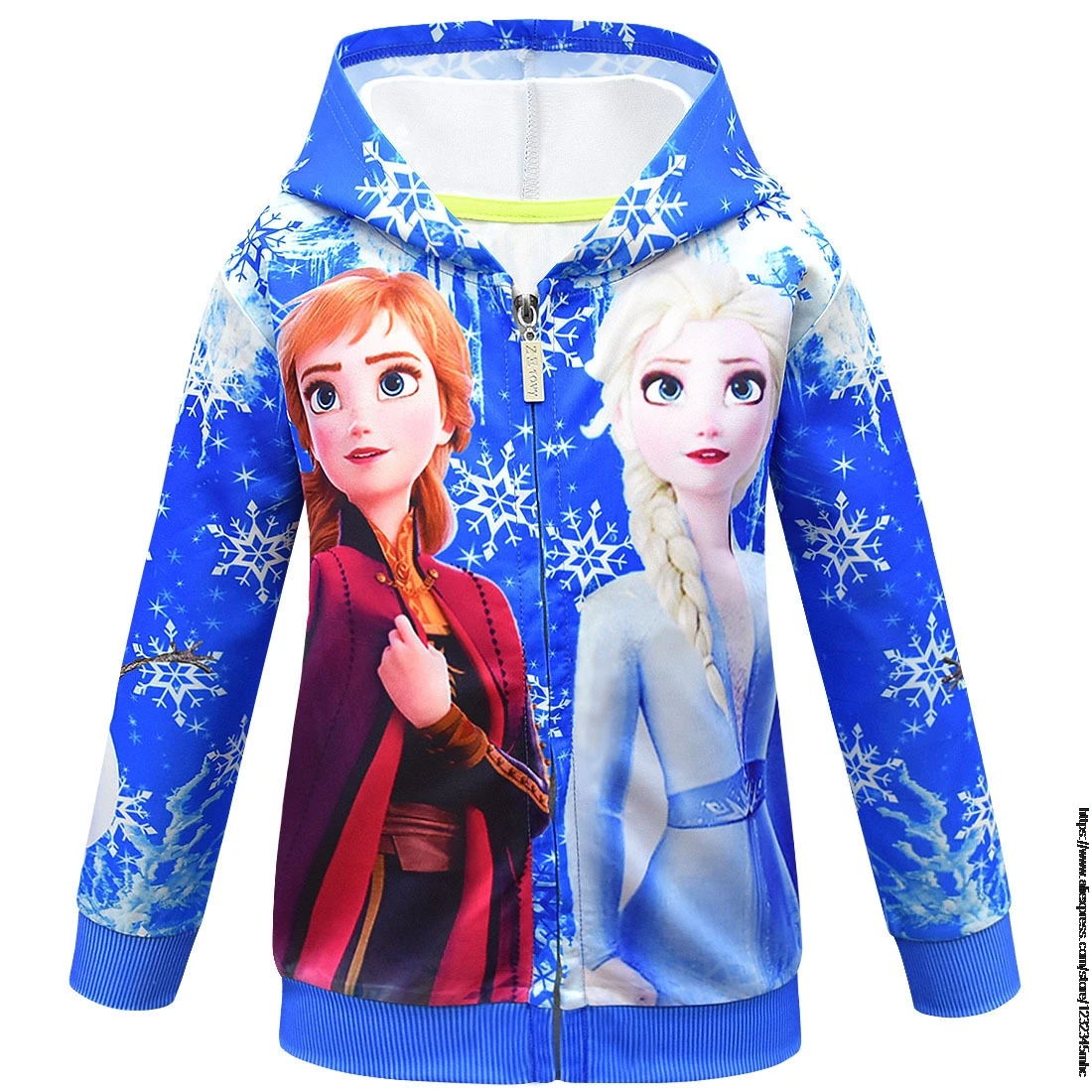 Frozen Elsa Kids Clothes Boys Jackets Child Hooded Zipper candy color sport Baby Fashion Print Coat Infant Hoodies Girls