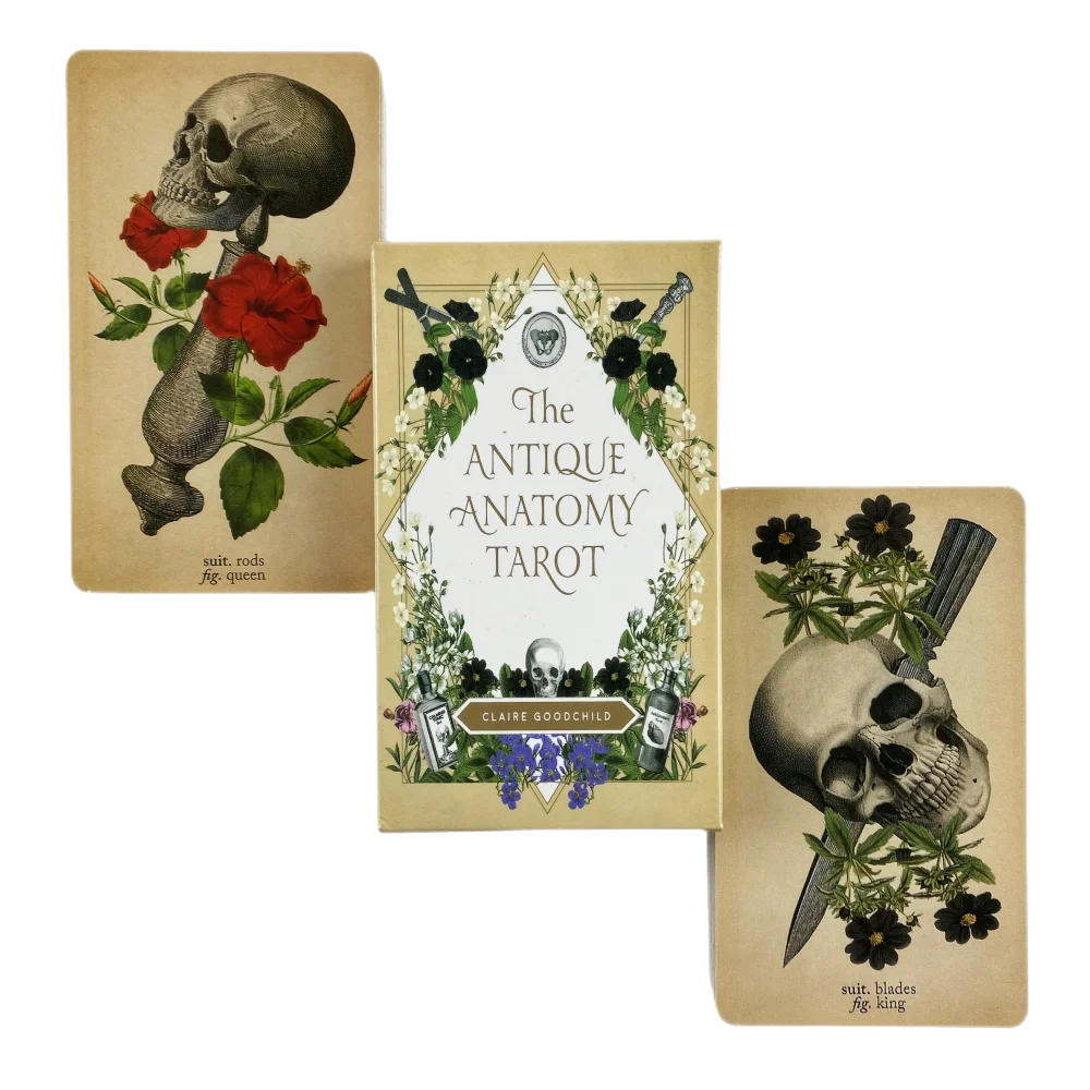 The Antique Anatomy Tarot Cards Deck Full English Sexual Magic Oracle Divination Fate Family Party Board Game