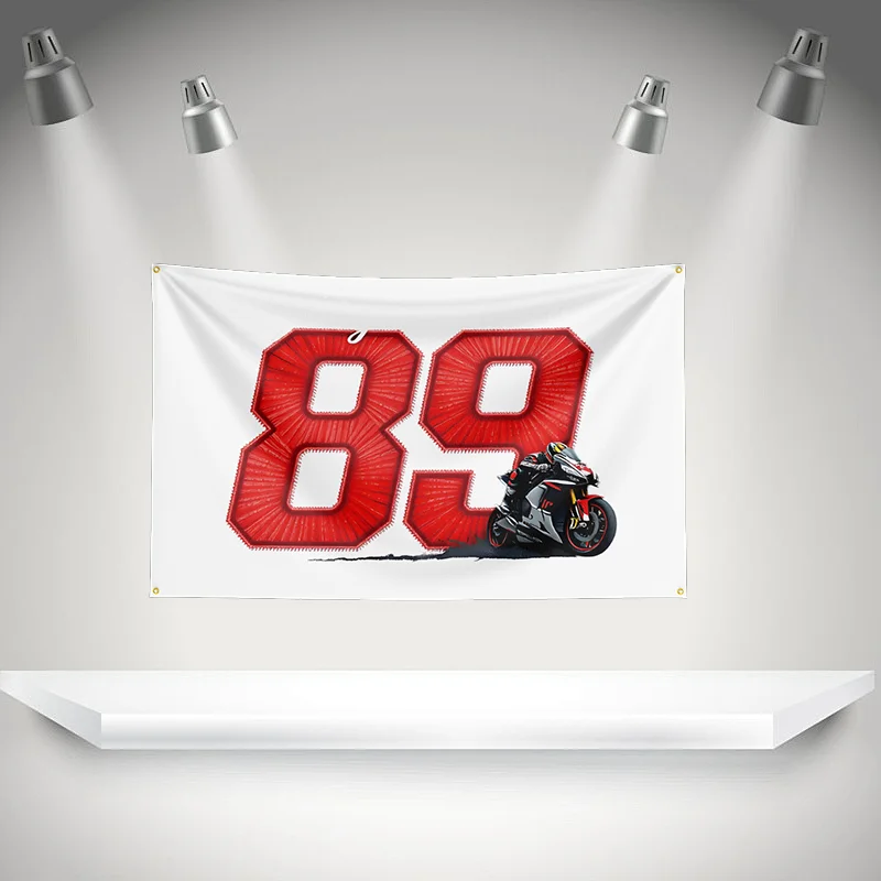 Jorge Martin 89 Motor Oil Flag   HD Printing Exhibition, Racing, Motor Fans, Porch, Garage Decor