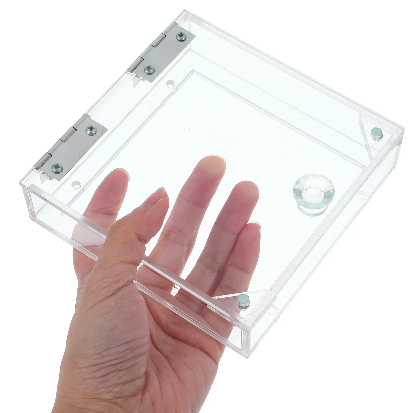

Transparent Acrylic Emergency Stop Button Protective Cover Safety Mask Dust Proof Workshop Furniture Parts Standard