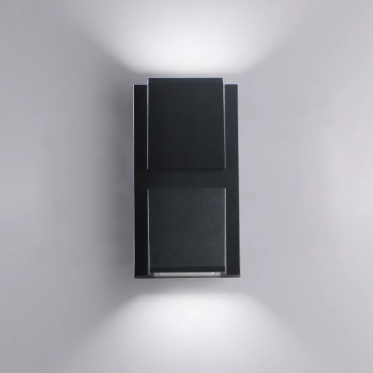Led-wandlamp Buiten Binnen Waterdicht Opbouw LED Op en neer Wandlamp Veranda Tuin AC85-265V
