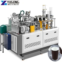 YG Small Paper Cup Making Machine Supplier Beverages Sales Single Double Wall Paper Cup Forming Production Line for Philippines