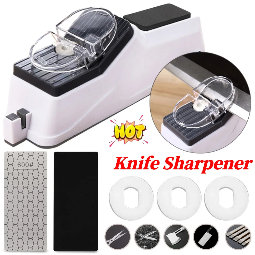 

Professional Knife Sharpener Adjustable Electric Knife Sharpeners Fast Sharpening Tool Kitchen Knives Tool Knife Sharpening
