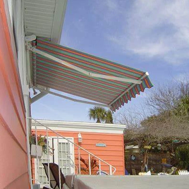 High Quality Outdoor Retractable Awning Aluminum Construction Roof Canopy Door Pergola Acrylic Sunshade Window Folding Pergolapr