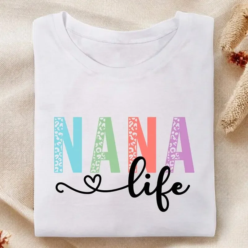 Nana Life Shirt, Gift For Grandma, Grandma, Graphic Tee,  T-Shirt, Mothers Day, Nana-Life Shirt, Pregnancy Announcement, New Nana Shirt, Grandma Tee