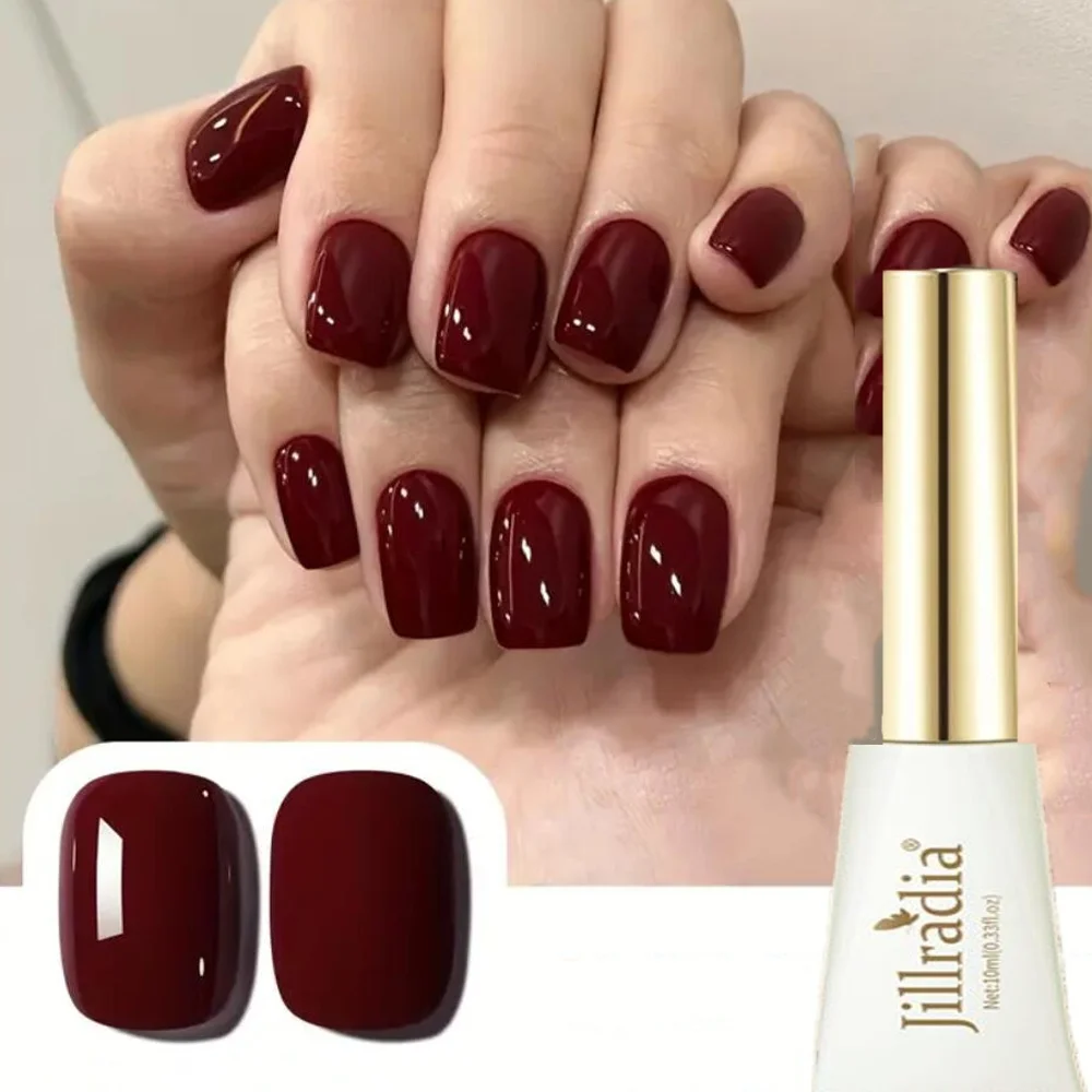 

10ml Vibrant Cherry Red Nail Gel with High Saturation Color Gentle & Long-Lasting Nail Polish Autumn/Winter Nail Art & Salon Use