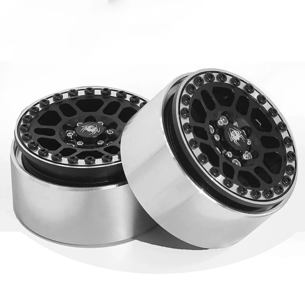 

4pcs1.9 Inch Metal Wheels Hub for 1/10 RC Crawler Car AXIAL SCX10 Traxxas TRX4 Defender RC4WD D90 Wraith Wrangler JEEP Parts