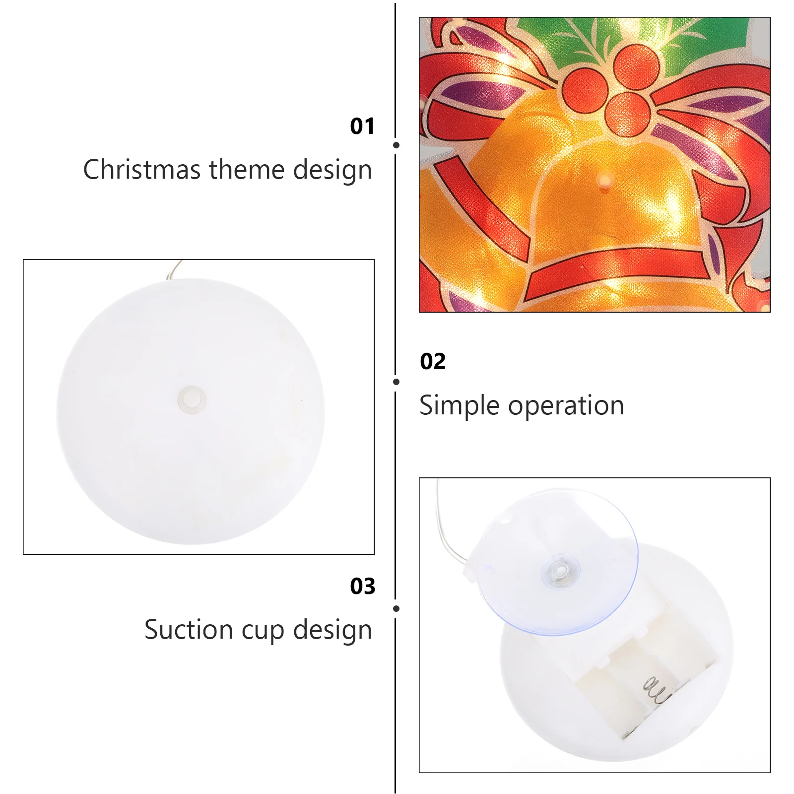 عيد الميلاد شفط كأس ضوء معلقة قلادة متجر نافذة مصباح للزينة ديكور حفلة إضاءة ديكوريّة حلية شفط الخفيفة