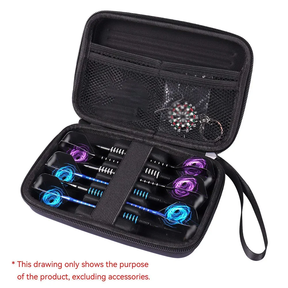 (Case Only) Darts Case Holds 6 Darts Big Darts Carrying Storage For Steel Tip/Soft Tip Darts Holder Shafts Carrying Cases Carry