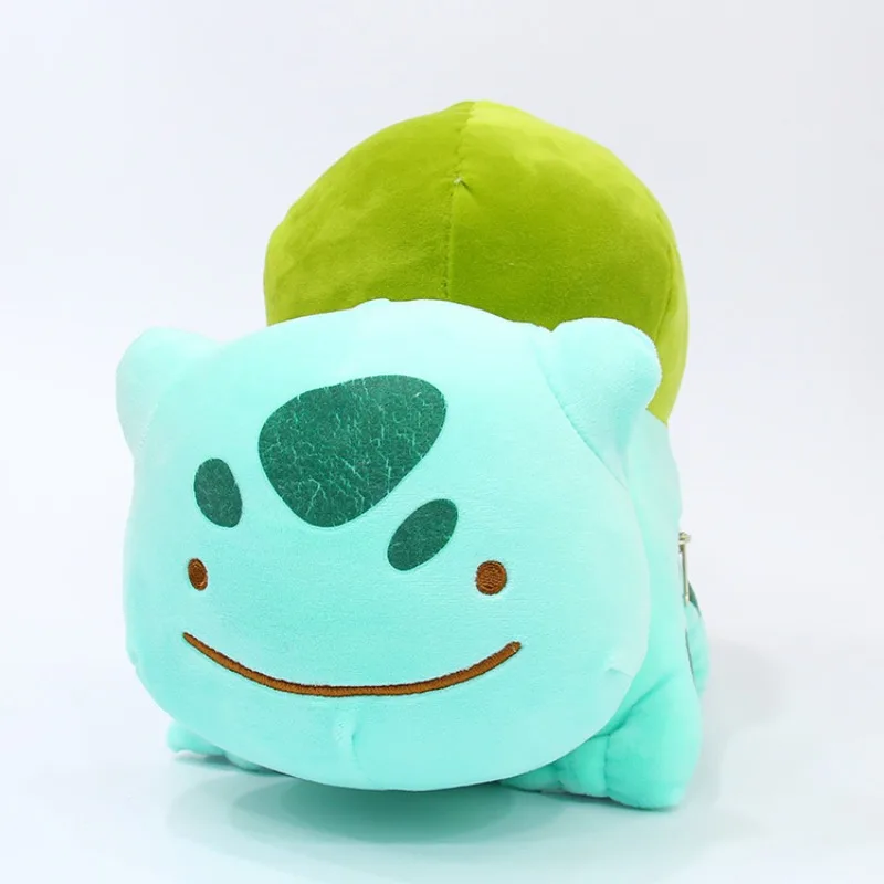 20cm Pokemon Anime Dolls Reversible Pillow Cushion Ditto Transform Bulbasaur Plush Toys Pillow Doll Cartoon Decoration Kids Gift