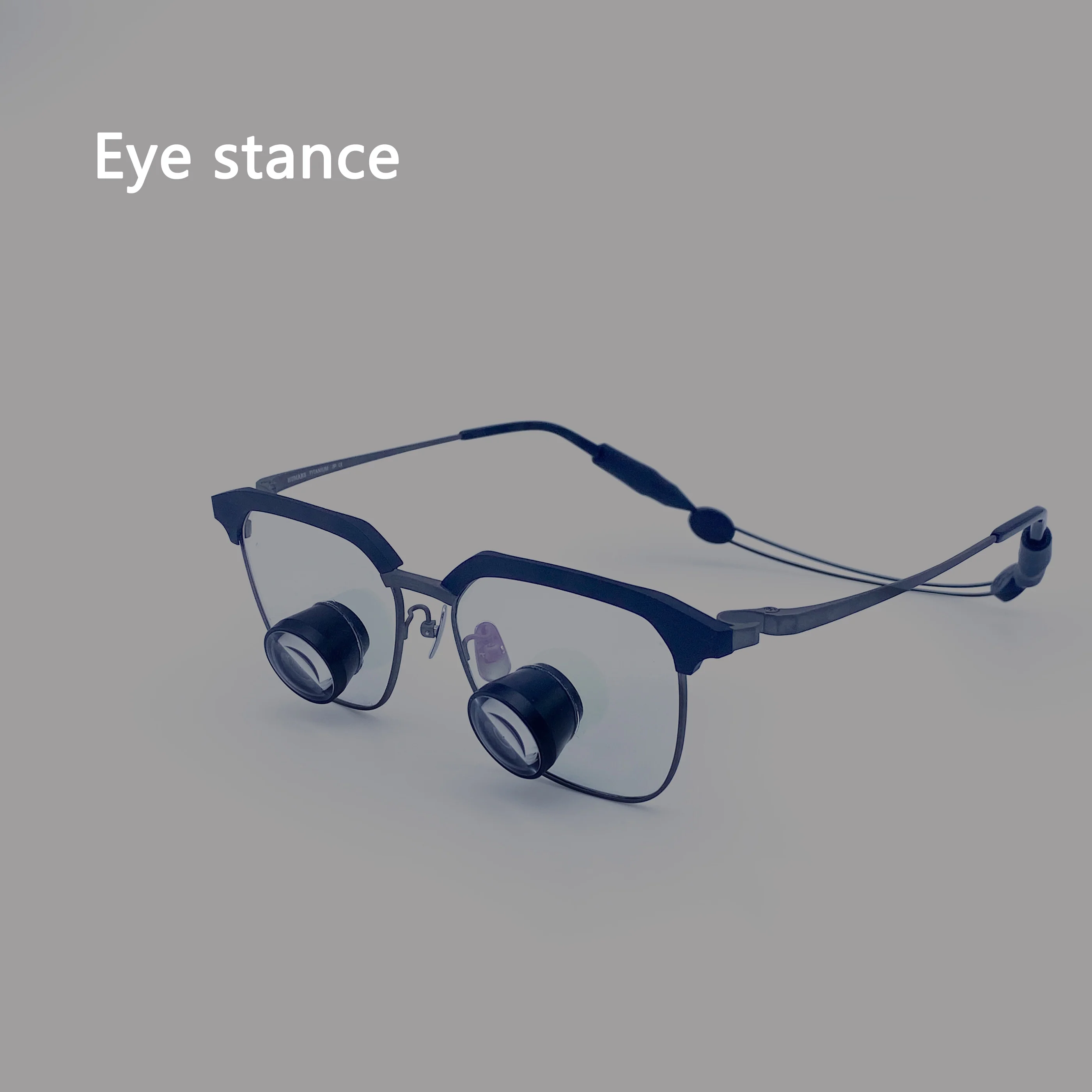 Magnifying Glass Dental Embedded Medical Magnifying Glass, Framed Magnifying Glass, Ultra-light Low-power Magnifying Glass 2.5X