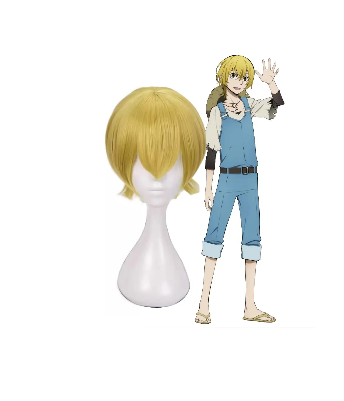 

Anime Miyazawa Kenji Synthetic Wig cosplay Adult Halloween wigs for men and women