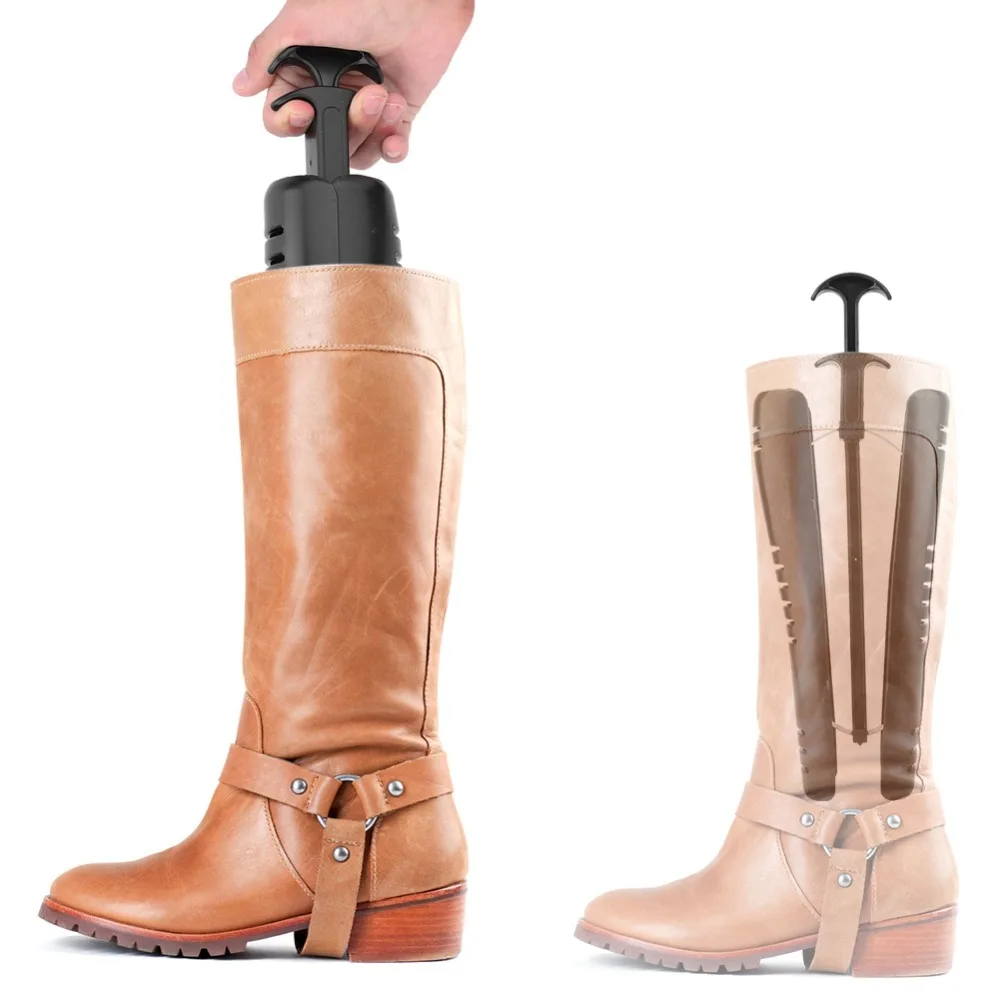 2pcs Keeper Plastic Boot Stretcher Black With Handle Boot Shaper Boots Expander Boot Shaft