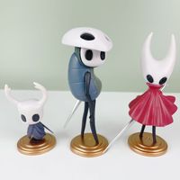 3pcs/Set Hollow Knight Figure Toys The Knight Action Figure Hornet/Quirrel Figurine Collectible Model Doll Fans Gift
