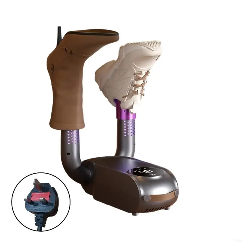 

Intelligent Touch Screens Retractable Foldable Shoe Dryer with Timer Uniform Warm Air Technology for Home Dorm Use N58D