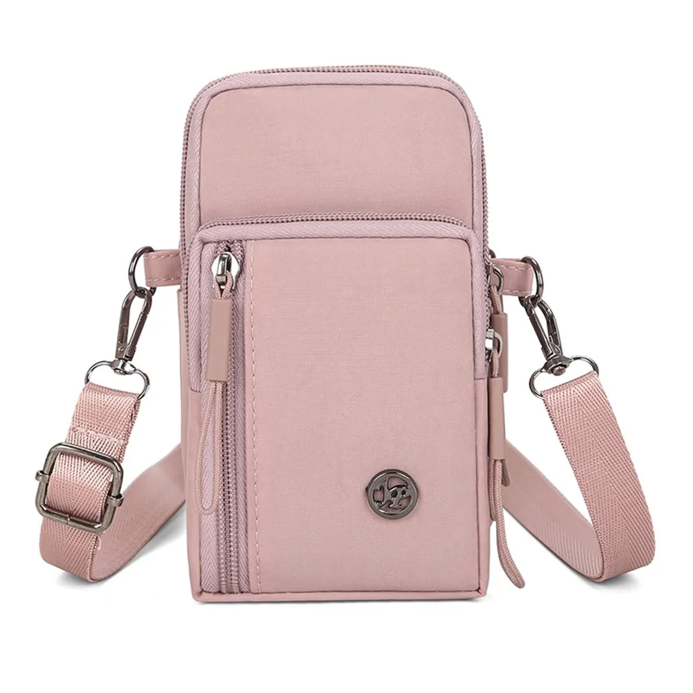 

Casual Zipper Shoulder Bag Multi-Functional Waterproof Key Holder Bags Women Handbag