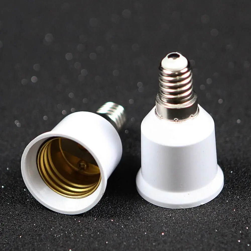 E27 Male to E14 B22 GU10 E40 Female Lamp Holder Converter Durable Multiple Models Lamp Base Heat-resistant