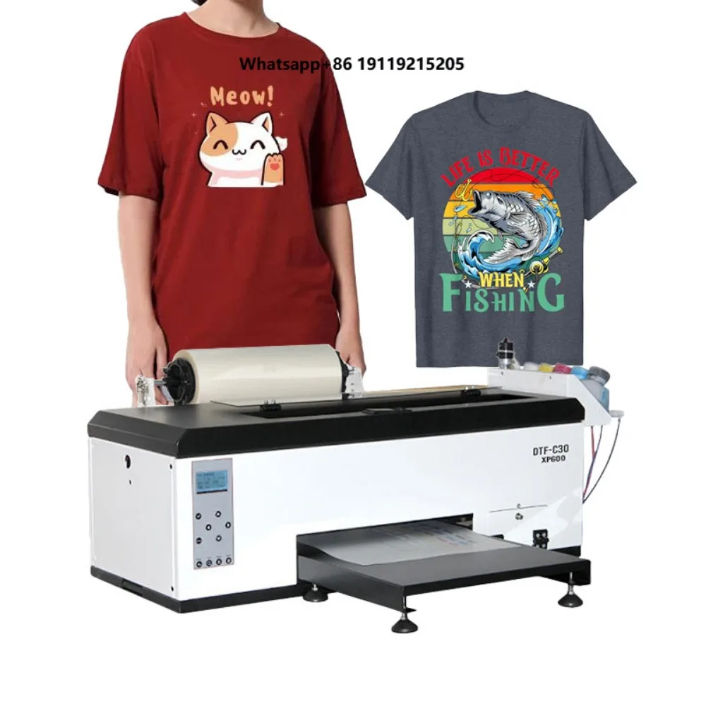 A3 30cm XP600 TX800 DTF Printer for Sale DTF Printer T-shirt Printing Machine Heat Transfer Pet Film Dtf Printer