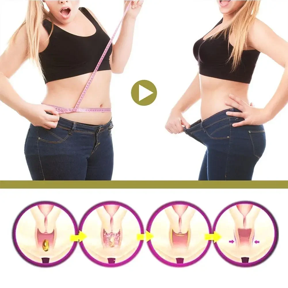 Slime Anti-itch Detox Slimming Capsule Body Shaping Capsule Firming Repair Arms Belly Female Body Care Weight Loss Для Похудения