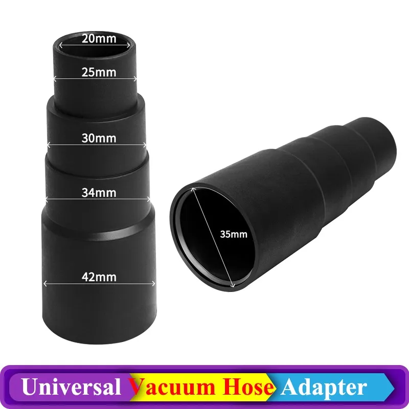 Universal Vacuum Hose Adapter Shop Vac Hose Accessories Adaptor Connector Four-layer Adapter of 25mm 30mm 34mm 42mm 20mm 35mm