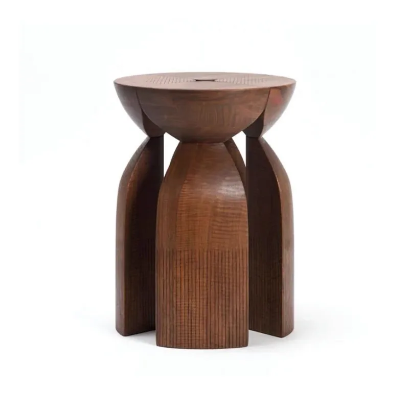 

Solid wood coffee table wabi sand wind pure stump log creative decorative ornament bedside sofa