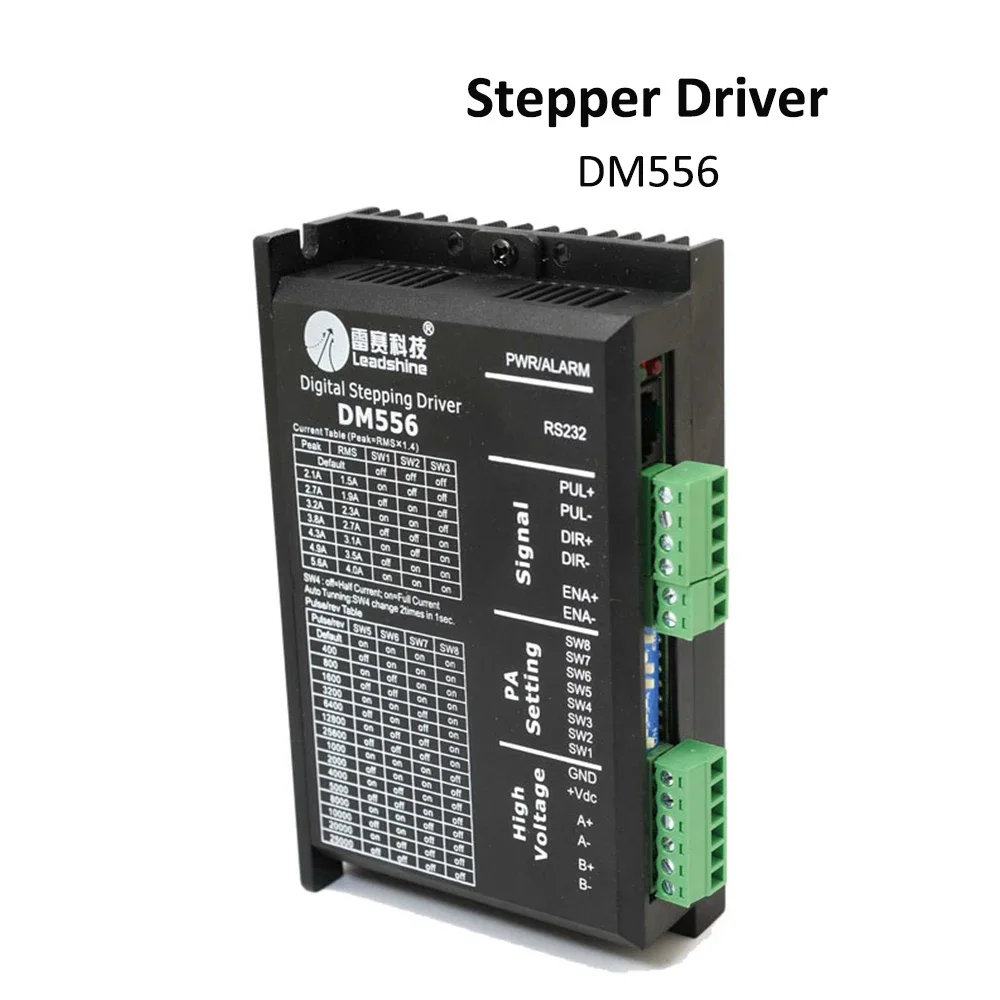 Leadshine 2 Phase Stepper Driver DM556 20-50VAC 0.5-5.6A