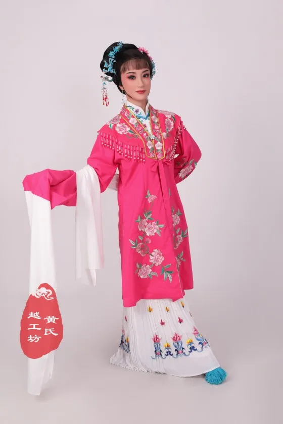 New Arrival Qing Huaband Silk Brocade Hairpin Beijing Opera Reatic Silk Pairing for Women's Traditional Costume Stage Co...