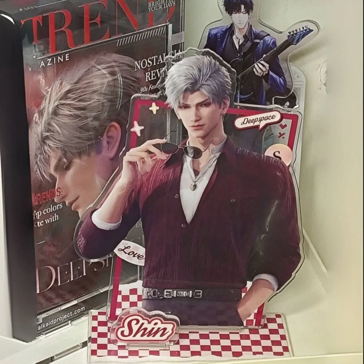 

Новый косплей «Любовь и глубокое пространство», окружающий рай, акриловая табличка Xavier, украшение для рабочего стола, подарок высокой красоты