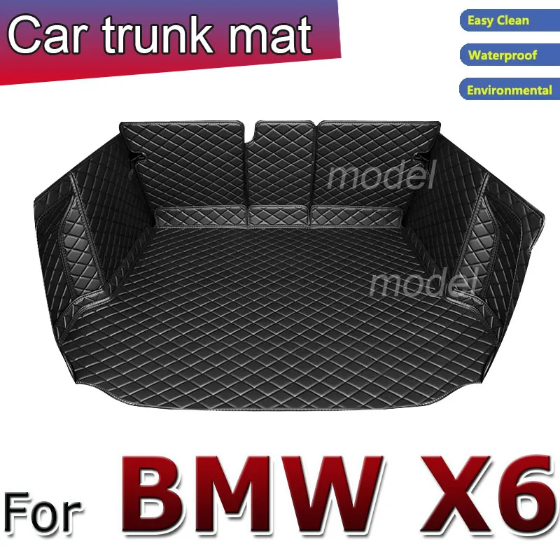 

Car Mats For BMW X6 G06 MK3 2020 2021 2022 Waterproof Protective Pad Accesorios Auto Alfombrilla Coche Trunk Mat Car Accessories