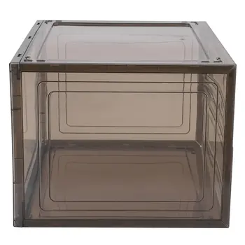 12個裝可堆疊鞋盒,獨立式鞋櫃,多功能壓克力鞋展示櫃,附磁性門 6 最佳銷售 亞克力家具 - №3