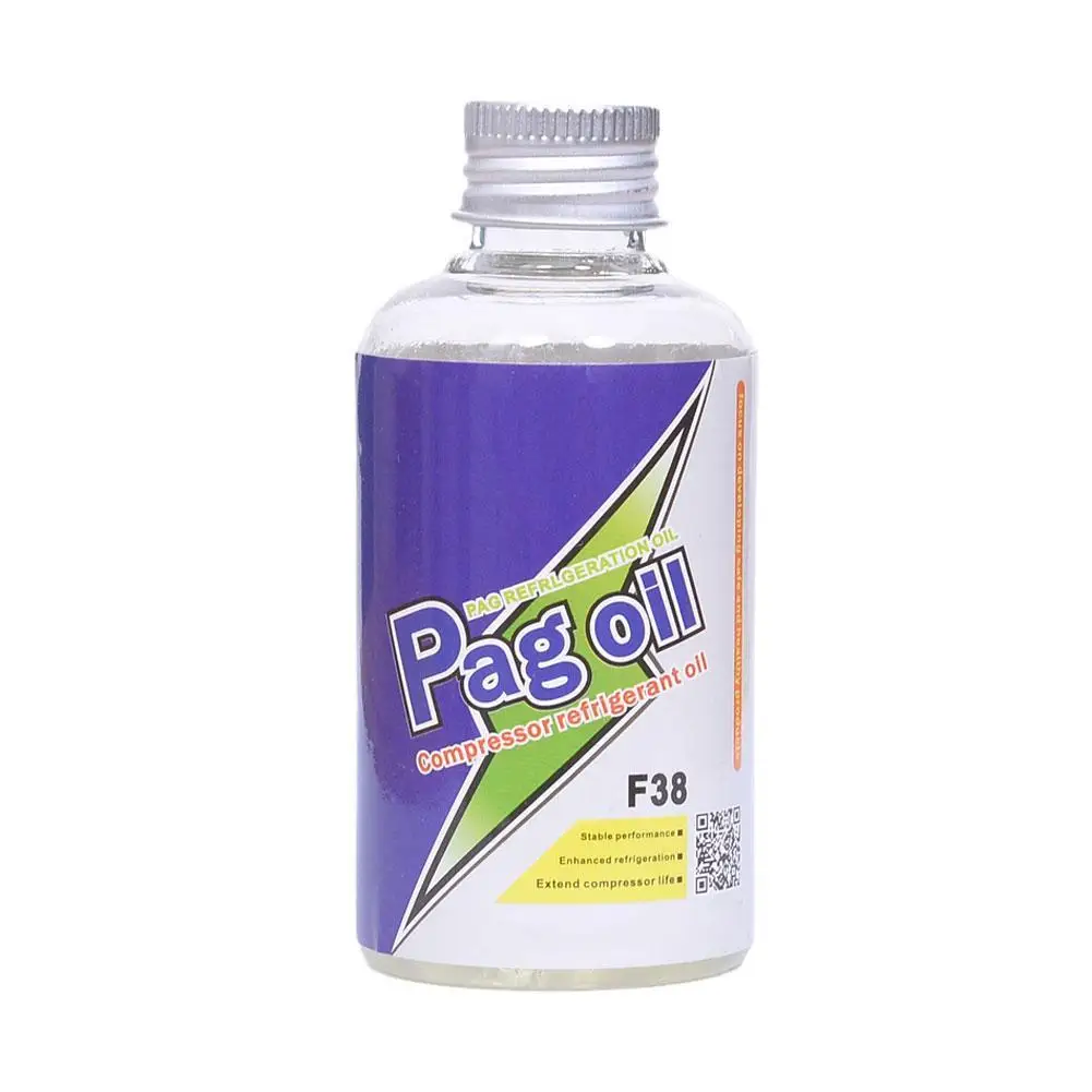 Automotive Air Conditioning Compressor PAG Refrigerant Oil R134a Freon Refrigerant Snow Oil Lubricating Oil For Automobiles 70ml